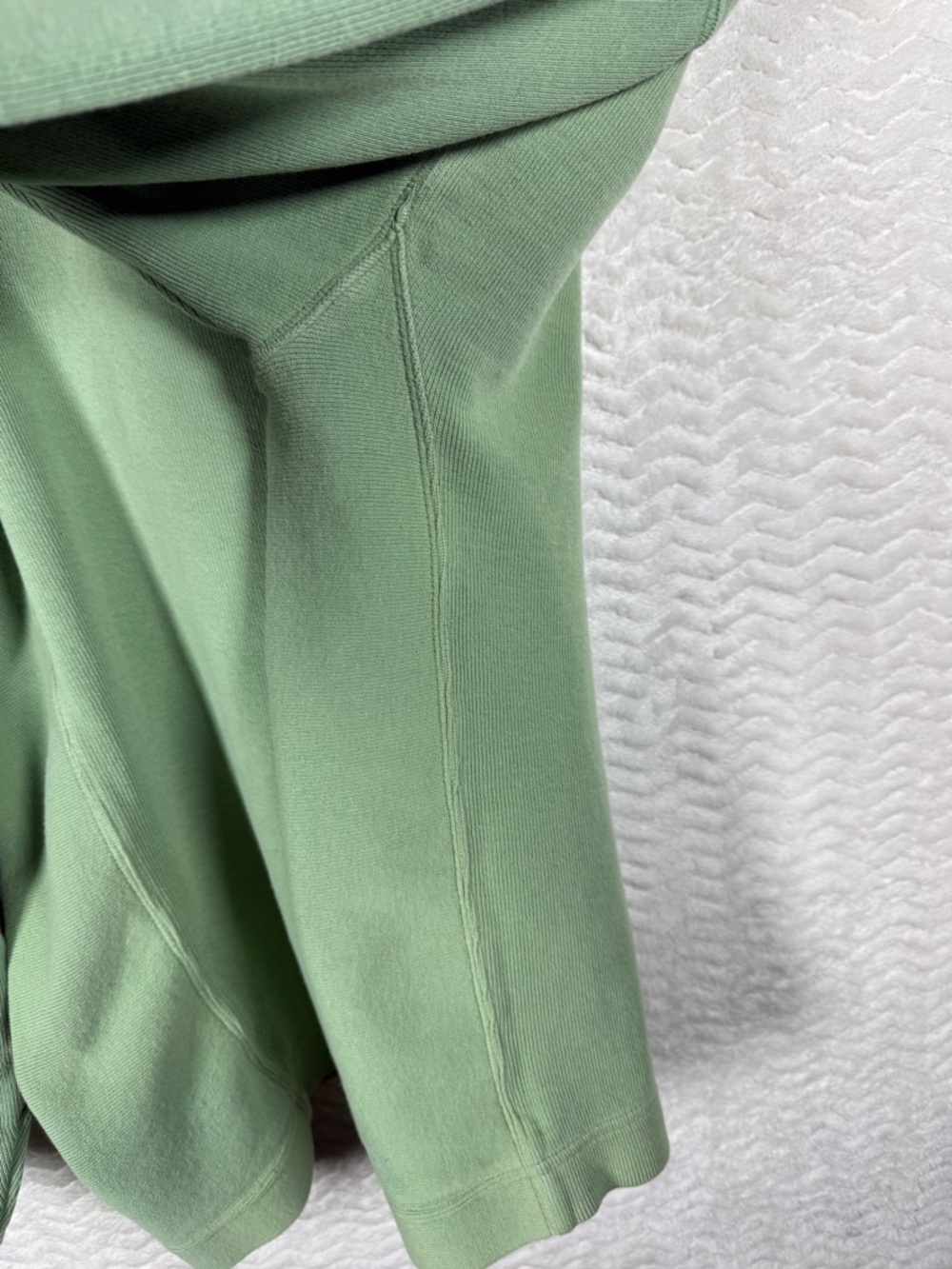 Tommy Bahama Light Sage Green Quarter-Zip Pullover Sweater. So soft & the color🔥 - Picture 13 of 13